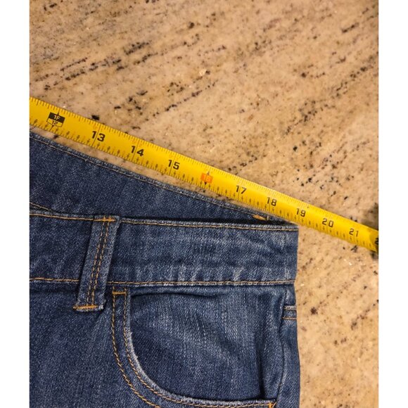 Lot of 2 New York & Co Boyfriend Low Rise Straight Leg Women sz 14 Jeans & Capri - Picture 13 of 16